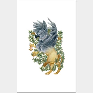 Gryphon with Golden Apples Posters and Art